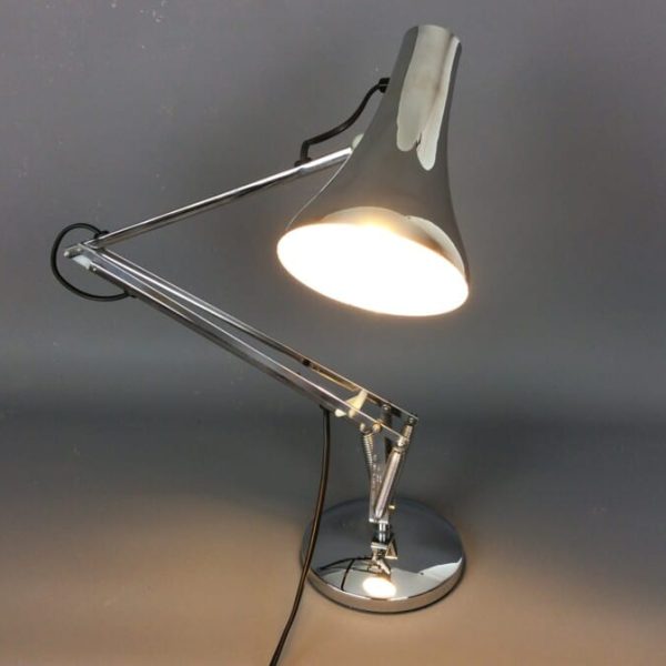 Herbert Terry Chrome Anglepoise Desk Lamp Model 90