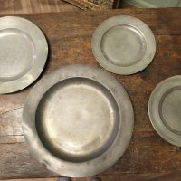 4 Pewter Chargers