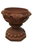4 Terracotta Garden Urns