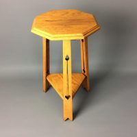 Arts &#038; Crafts Hexagonal Lamp Table