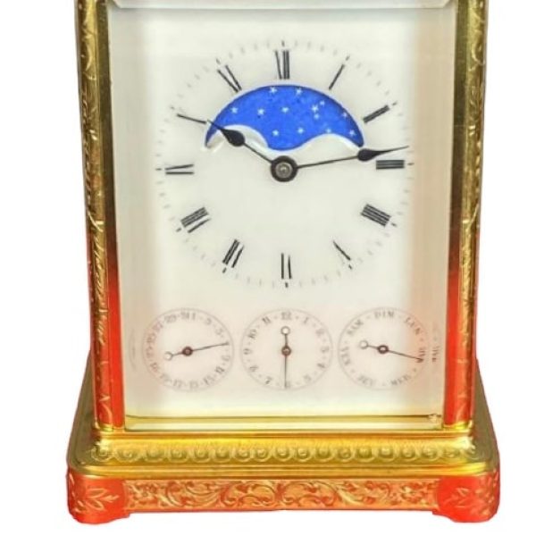 J . Dejardin 19th Century Gilt Carriage Clock