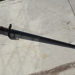 French Bayonet &#038; Scabbard