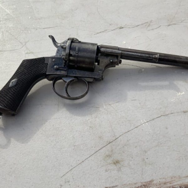 Revolver pin fire single action .44