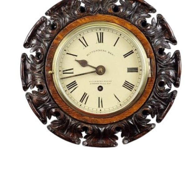 Rittenberg Bro’s 6 Inch Dial Clock Circa 1910