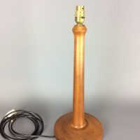 Mid Century Teak Lamp