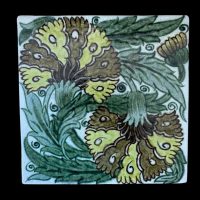 Large, William, De, Morgan, Tile