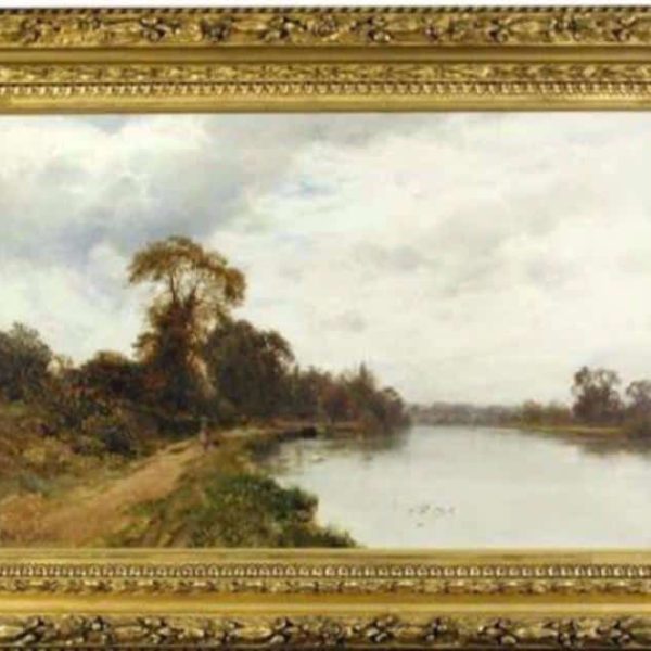 SOLD Alfred De Breanski Snr. (1852-1928) Walton on Thames