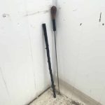 Irish Blackthorn walking stick sword stick