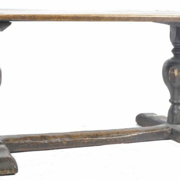 Antique William &amp; Mary Period Oak Refectory Dining Table, c 1720