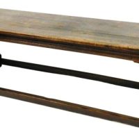 Antique Charles II Oak Period Refectory Dining Table, c 1670