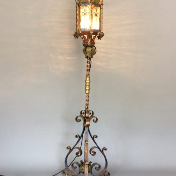 19th Century Gothic Revival Floor Lantern