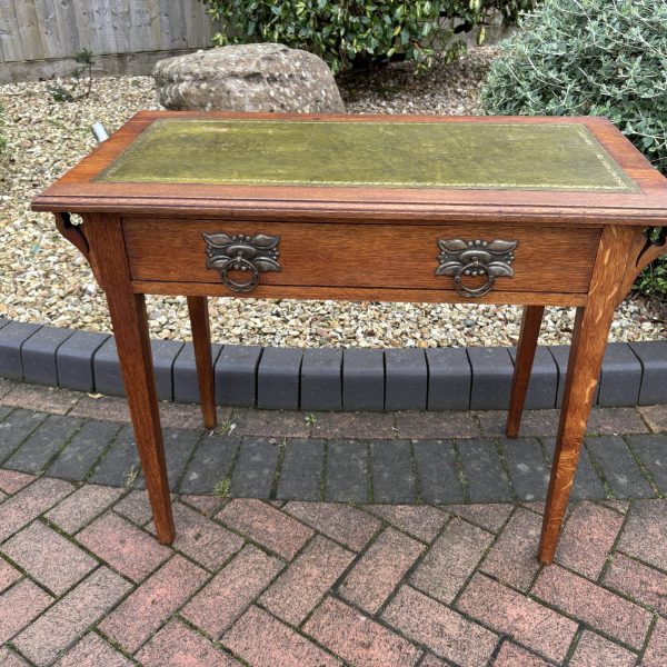 Arts & Crafts Oak Desk