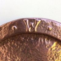 Arts &#038; Crafts Copper Charger