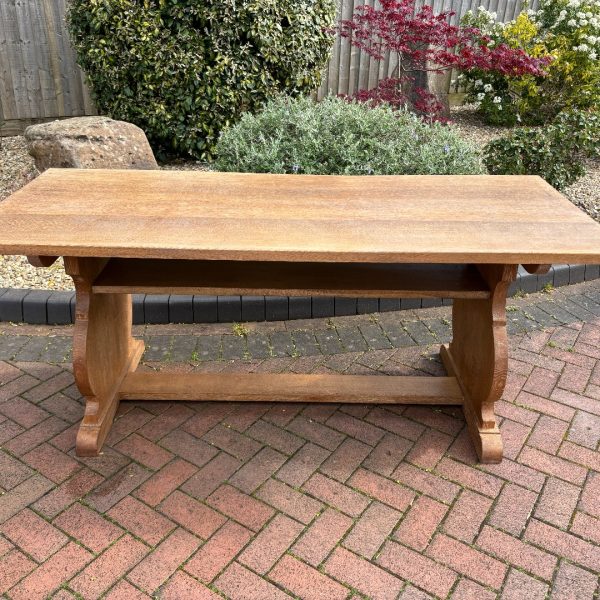 Heal&#8217;s Arts &amp; Crafts Oak Refectory Dining Table