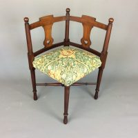 Arts and Crafts Mahogany Corner Chair