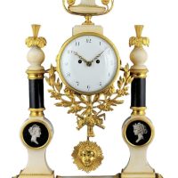 Louis XVI French Fusee Mantle Clock &#8211; Fine 18th Century Clock