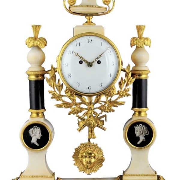 Louis XVI French Fusee Mantle Clock &#8211; Fine 18th Century Clock