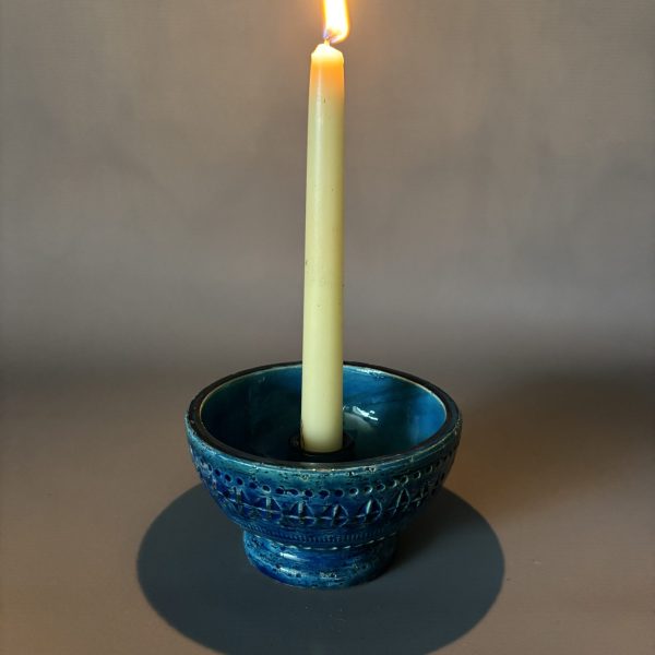 Mid Century Bitossi Ceramic Candleholder