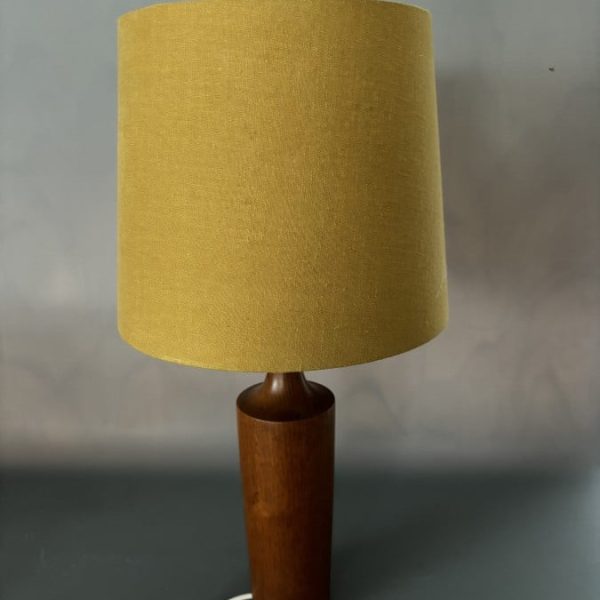 Danish Mid Century Teak Table Lamp