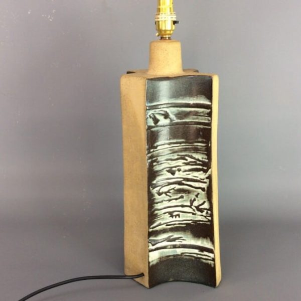 Rare Tremaen Cornish Studio Pottery Lamp