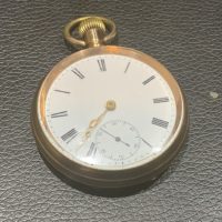 Pocket watch Coventry maker H Williamson gold filled case