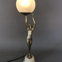 Art Deco Lady Lamp c1925