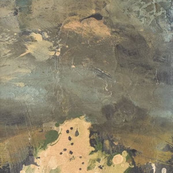 Abstract Oil Painting &#8211; Signed Juannette