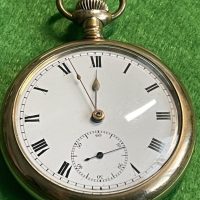 Star Pocket Watch with Vertex works Gold Plated