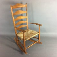 Arts &#038; Crafts Rocking Chair by Dicon Nance of St Ives c1950&#8217;s