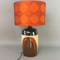 Mid Century Large Tremaen Cornish Studio Pottery Lamp