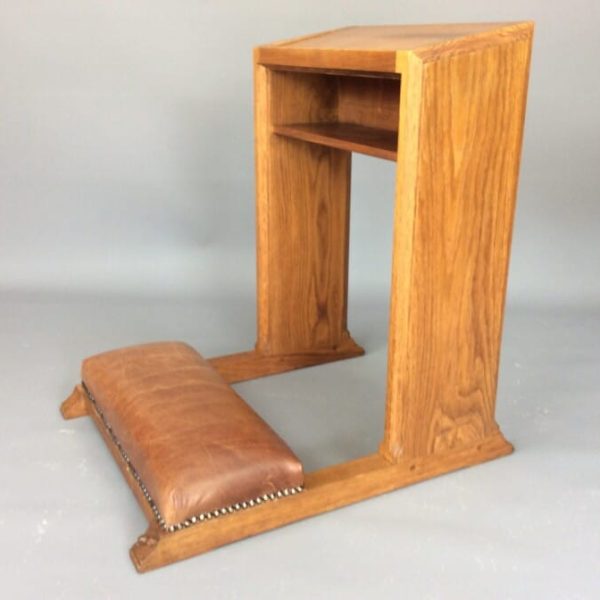 Robert &#8216;Mouseman&#8217; Thompson Oak Prayer Desk