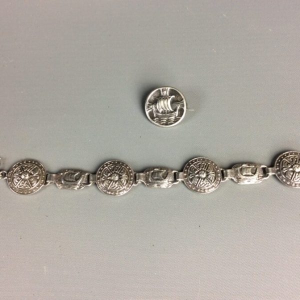 Vintage Scottish Robert Allison Bracelet & Brooch