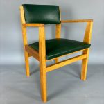 Mid Century Oak Desk Chair