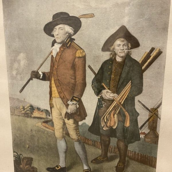 Vintage Golf Print Blackheath Golfers