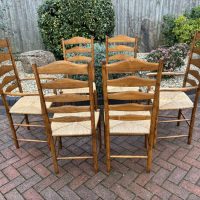 Neville Neal Cotswold School Six Dining Chairs