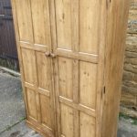 Antique Pine School Cupboard Shelves, c 1930
