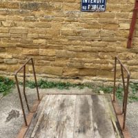 Vintage Railway Porter Luggage Trolley, c 1930