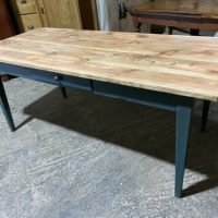 Antique French Farmhouse Refectory Dining Table, c1870