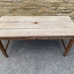 Antique French Refectory Dining Table, c 1860 L167
