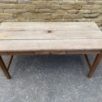 Antique French Refectory Dining Table, c 1860 L167