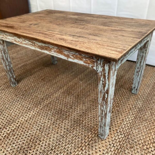 Antique Solid Oak Farmhouse Table, c 1890