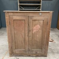 Antique Pine English Estate Cupboard, c 1870