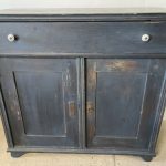 Antique French Painted Buffet Sideboard, circa 1860