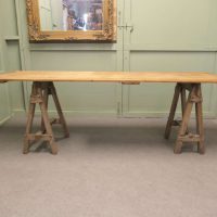 8ft Elm Harvest Table from South West France, Christmas Dinner Picnic Barbecue This is a
