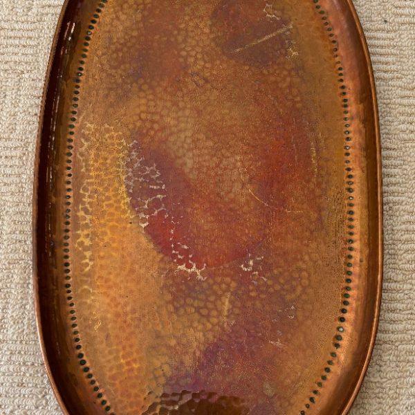 Arts &amp; Crafts Copper Tray