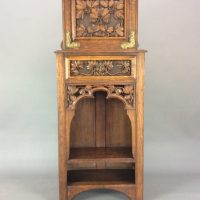 Arts &#038; Crafts Tall Cabinet c1900