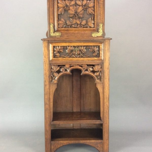 Arts &#038; Crafts Tall Cabinet c1900