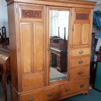 Antique Edwardian Wardrobe