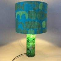 Mid Century Shatterline Table Lamp 1960&#8217;s