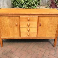 Cotswold School Walnut Sideboard by Gordon Russell